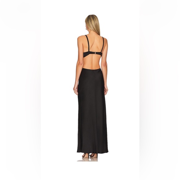 BEC & BRIDGE Felix V Black Maxi Dress - Picture 3 of 3